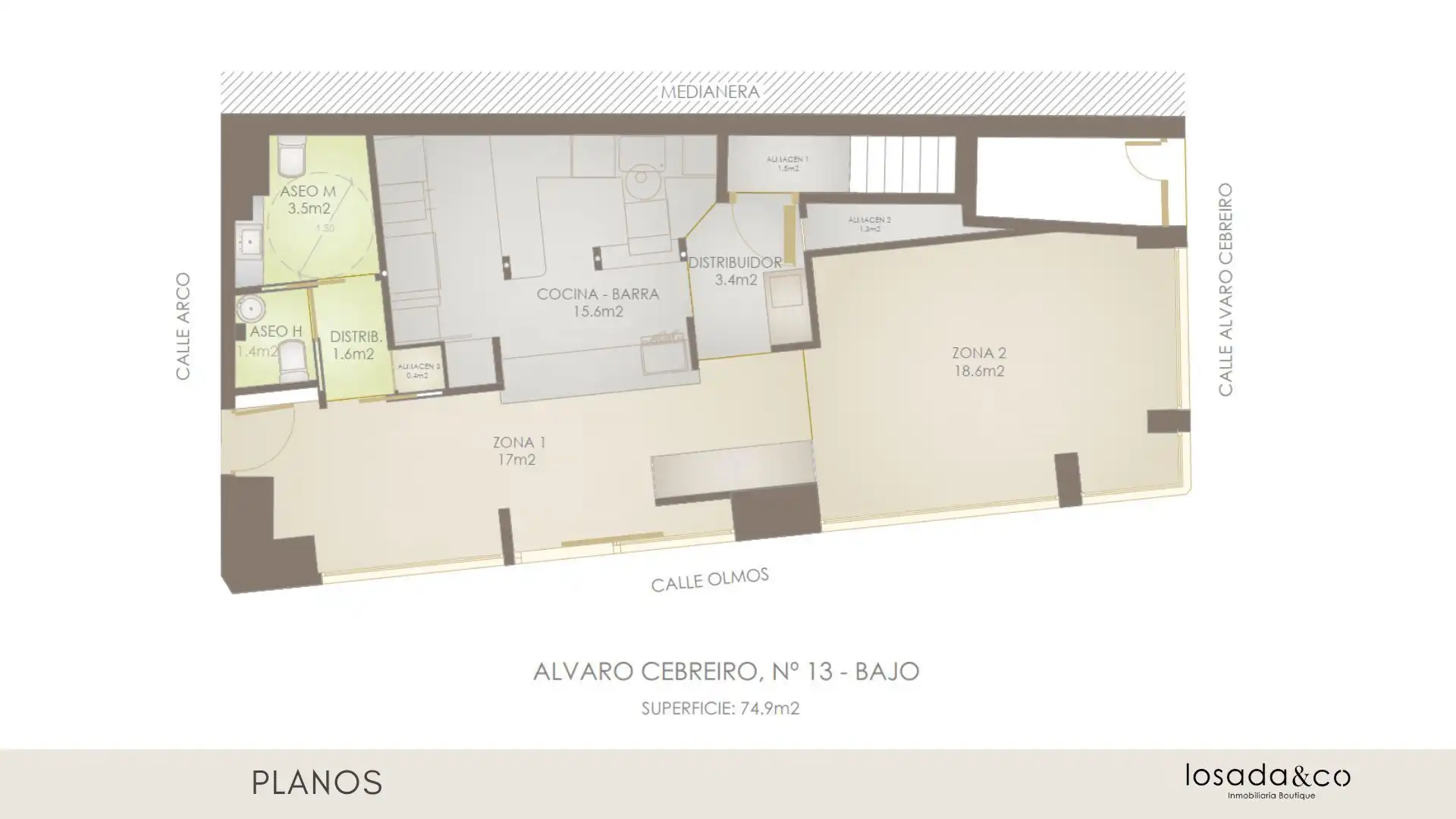 Local en venta en A Coruña Capital  con Amueblado