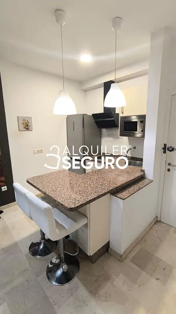Cocina de Piso de alquiler en Sevilla con Aire acondicionado y Amueblado