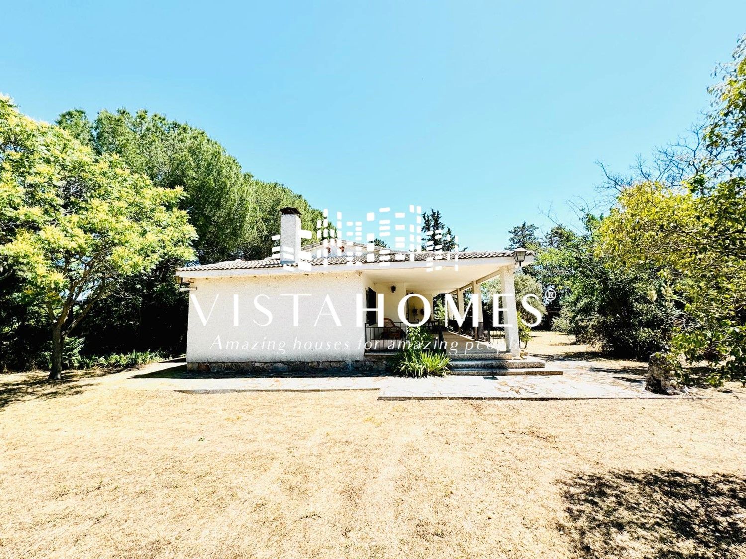 Exterior view of Country house for sale in Fuente El Saz de Jarama  with Heating, Private garden and Storage room