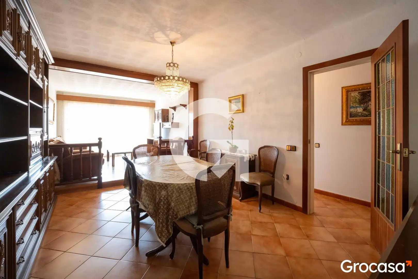 Dining room of Flat for sale in Mataró  with Oven and Balcony