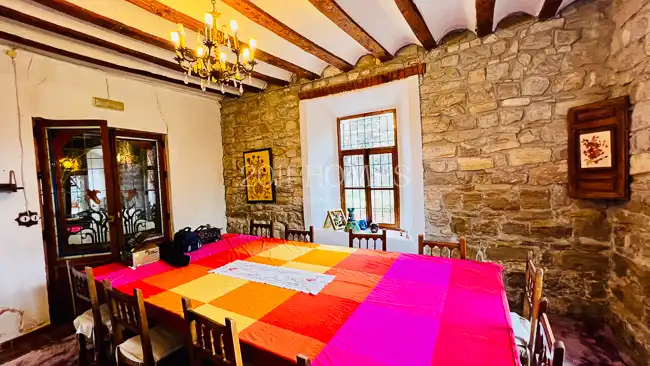 Comedor de Finca rústica en venta en Úbeda con Jardín privado, Terraza y Piscina