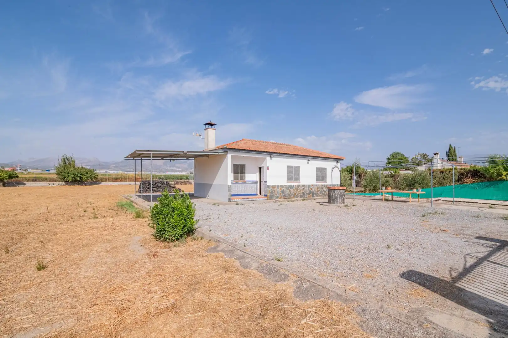 Vista exterior de Finca rústica en venda en Granada amb Moblat