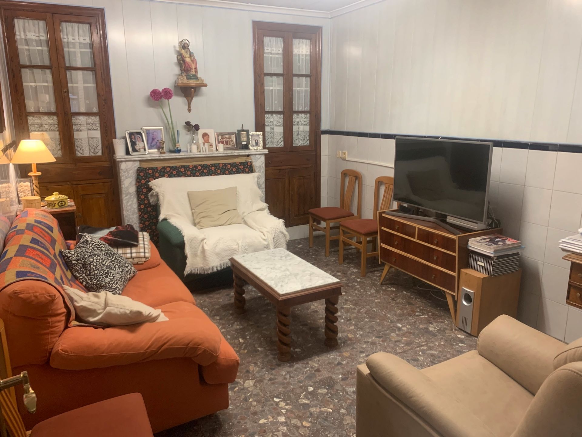 Living room of House or chalet for sale in Villena  with Terrace, Storage room and Internet