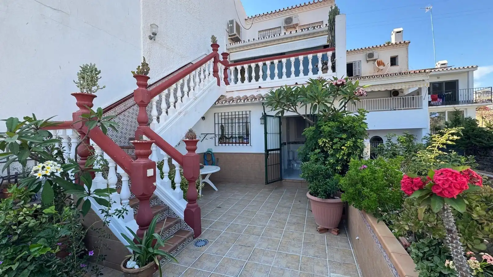 Terrassa de Casa adosada en venda en Rincón de la Victoria amb Aire condicionat, Terrassa i Traster