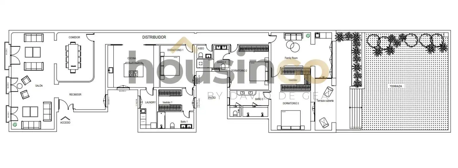 Wohnung zum Verkauf in Núñez de Balboa, Recoletos