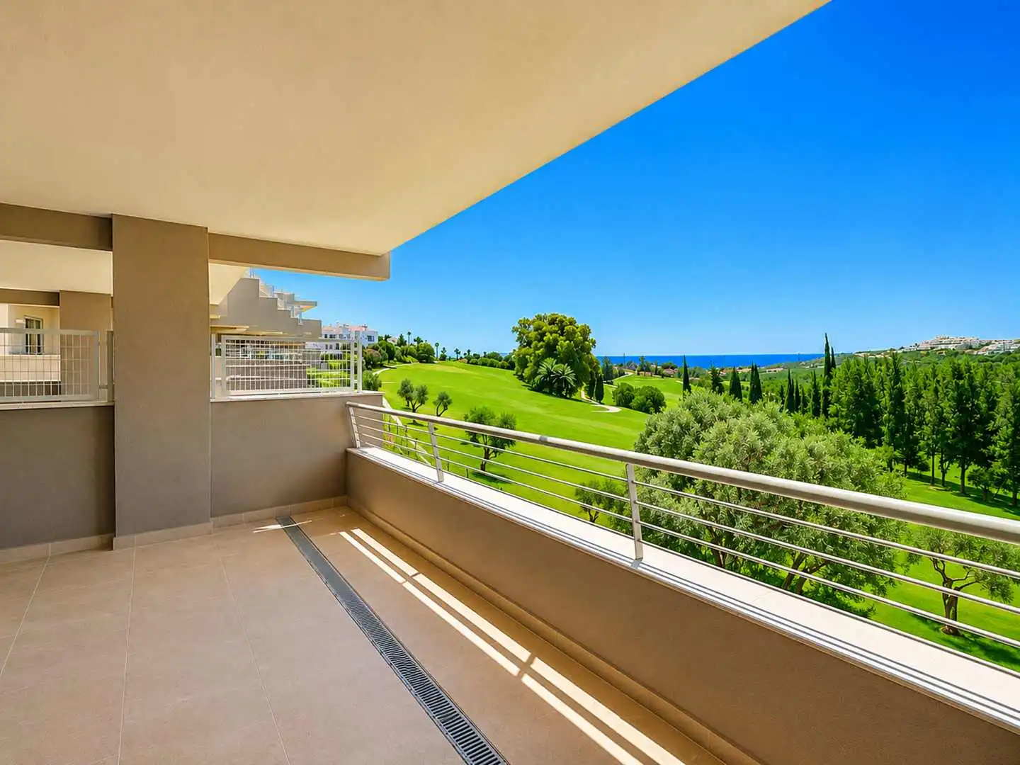 Terraza de Apartamento en venta en Estepona con Aire acondicionado, Calefacción y Terraza