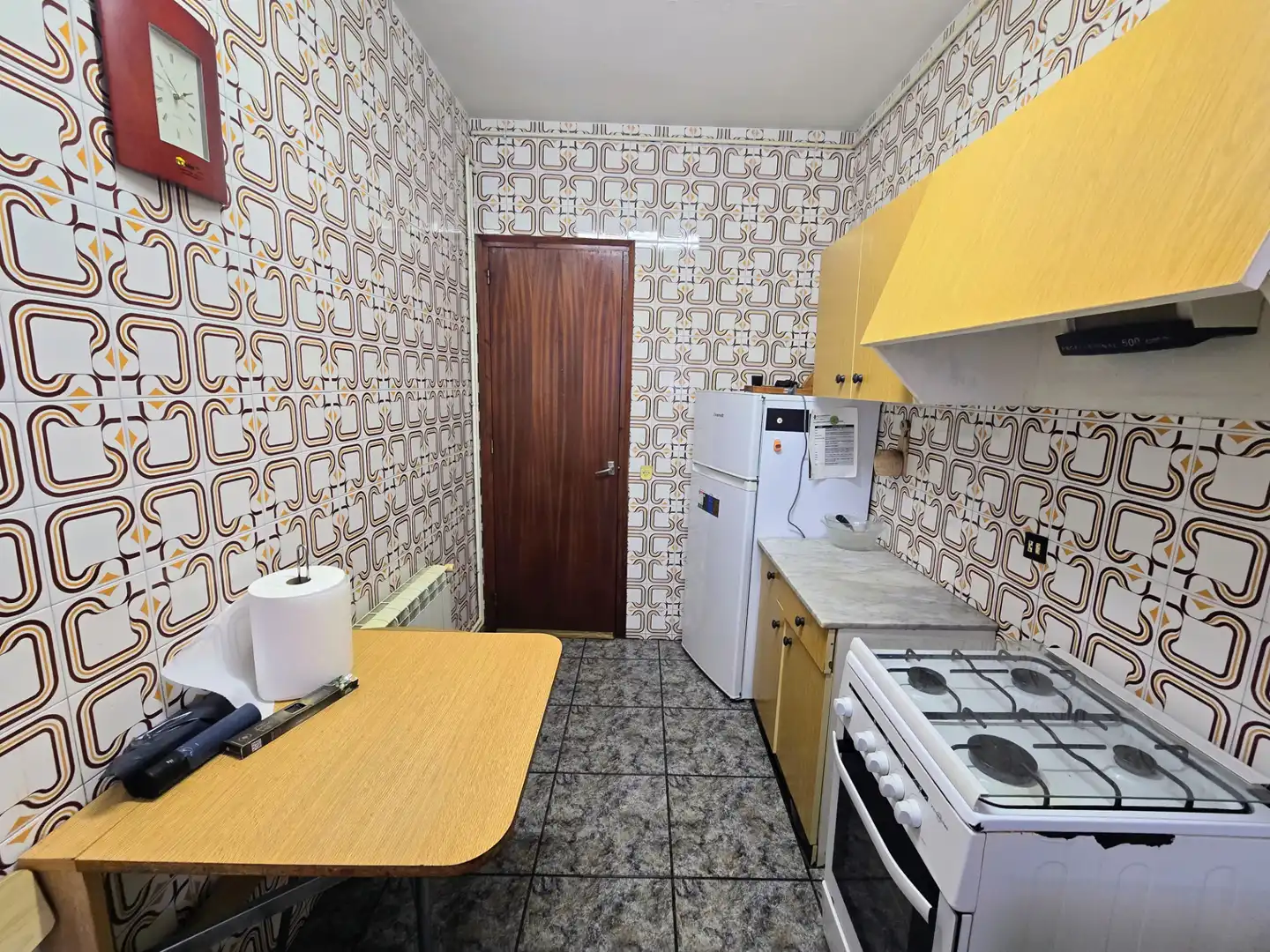 Cocina de Piso en venta en Torelló con Calefacción, Trastero y Amueblado
