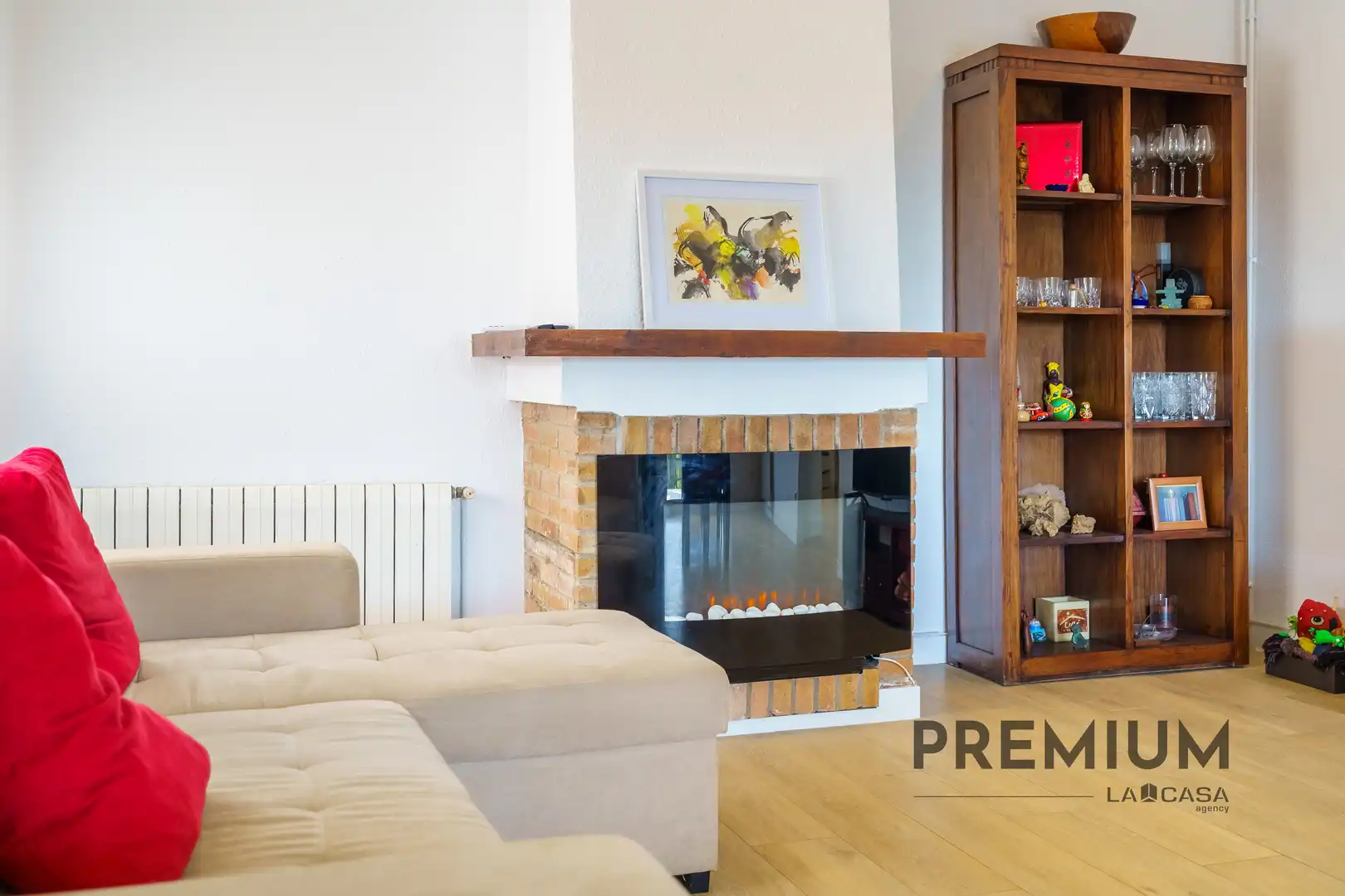 Living room of Houses for sale in Castelldefels  with Heating, Storage room and Swimming Pool