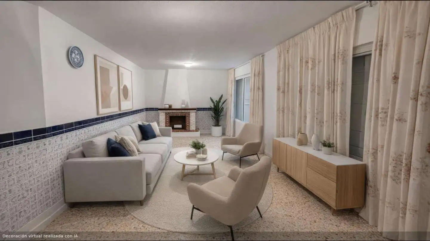 Sala de estar de Casa o chalet en venta en San Pablo de los Montes con Calefacción y Trastero