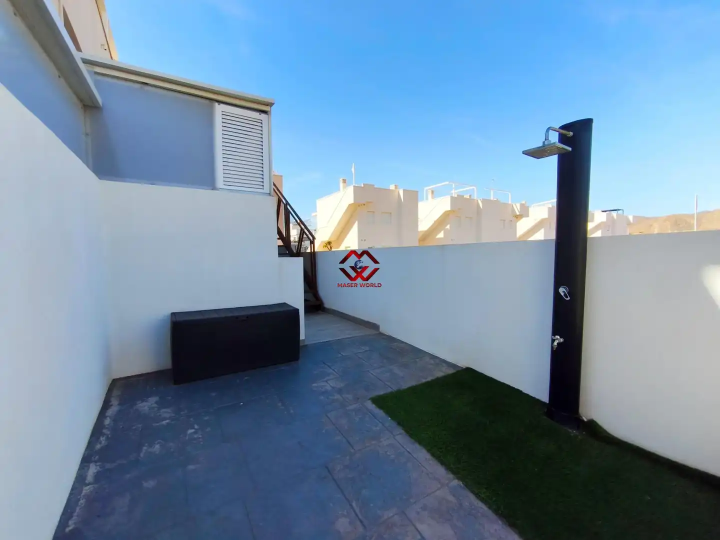 Terrassa de Apartament en venda en Puerto de Mazarrón