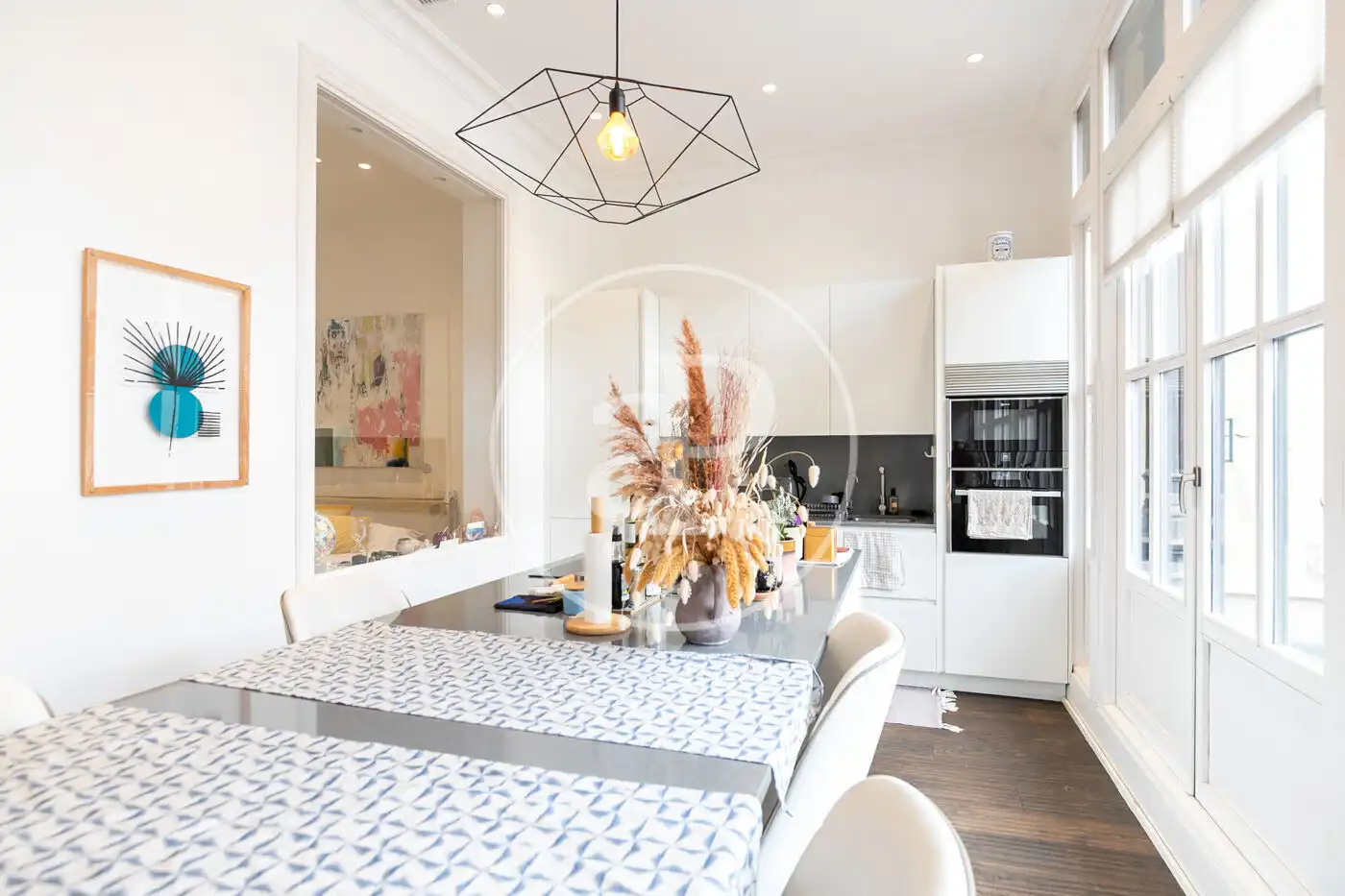 Dining room of Flat for sale in Barcelona  with Air Conditioner, Heating and Terrace
