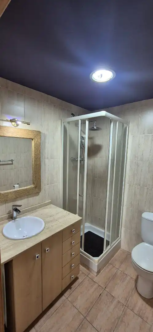 Bathroom of Flat for sale in Caputxins - Ambulatori  