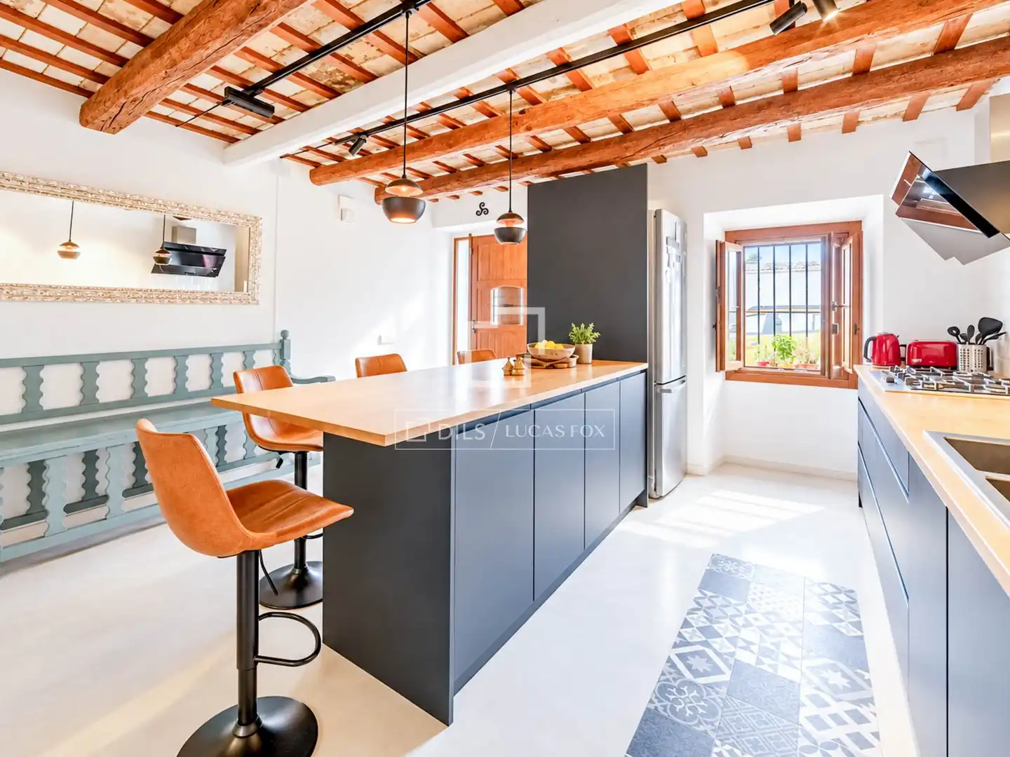 Cocina de Casa o chalet en venta en Centre