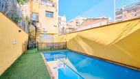 Swimming pool of Single-family semi-detached for sale in Granollers  with Air Conditioner, Heating and Parquet flooring