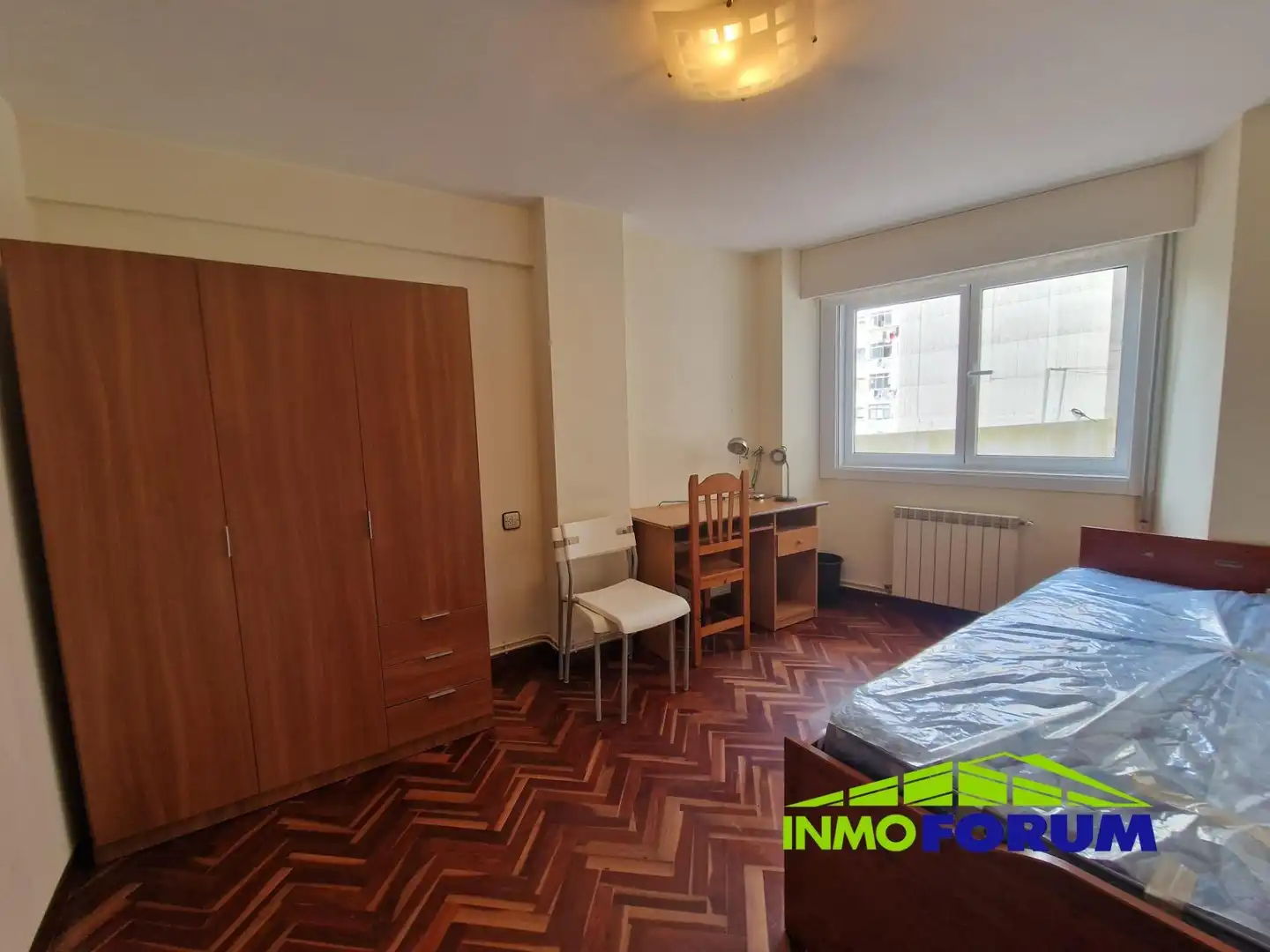 Bedroom of Flat for rent in A Coruña Capital   with Heating, Terrace and Storage room
