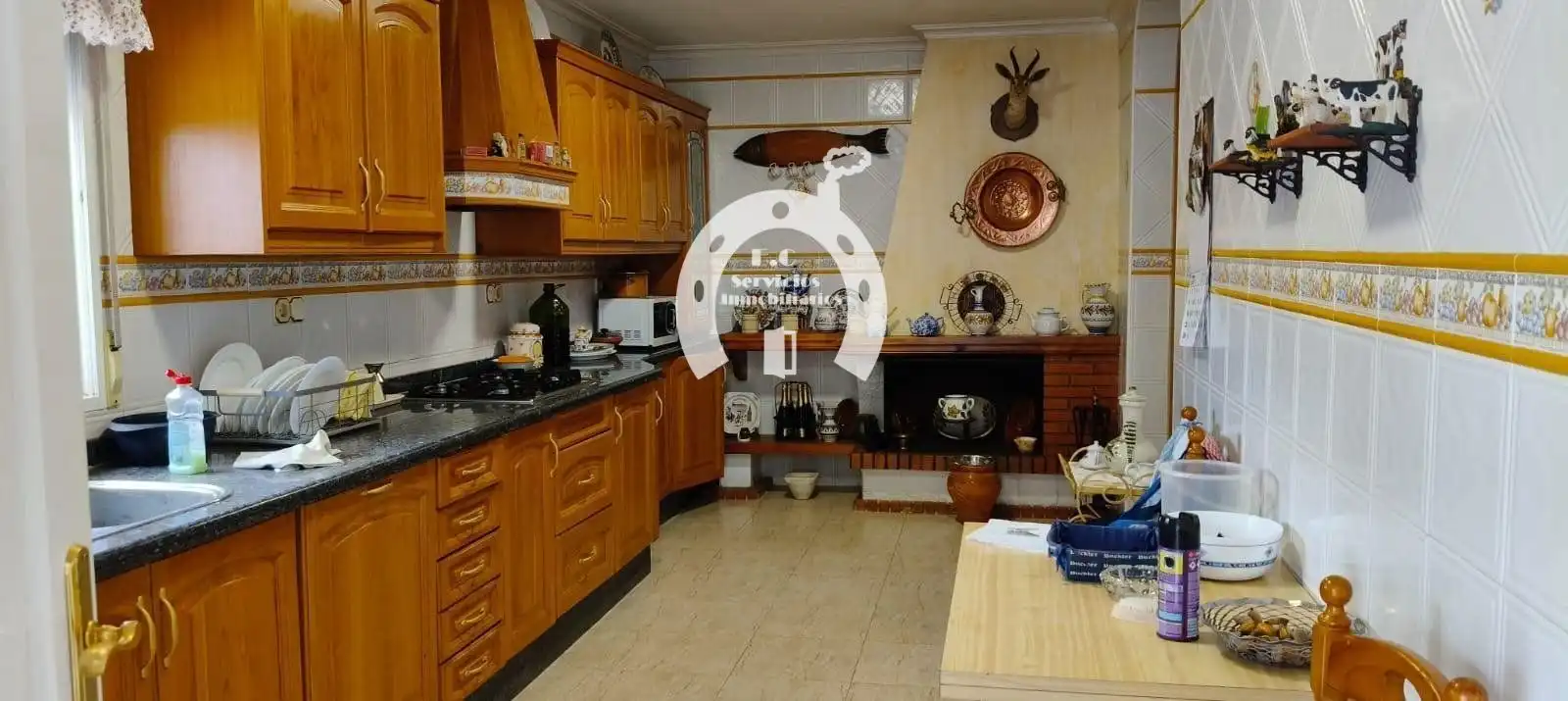 Cuina de Casa o xalet en venda en Elche / Elx amb Aire condicionat, Terrassa i Traster