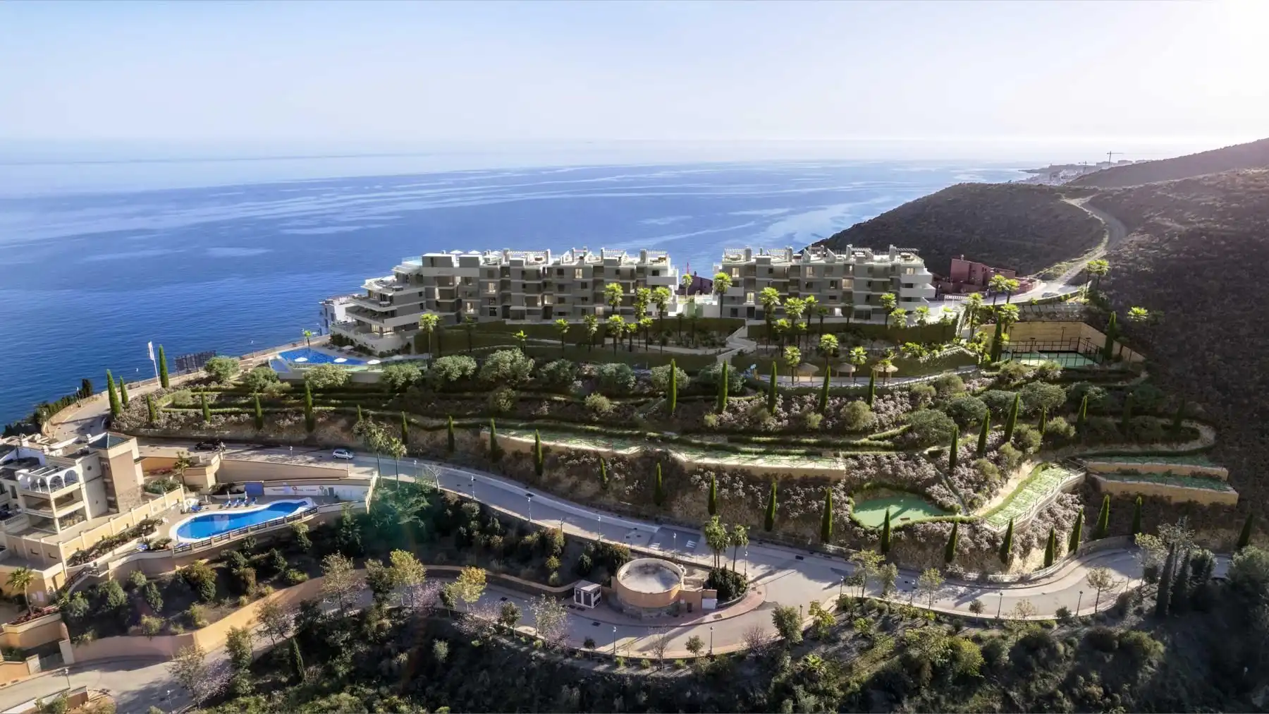 Vista exterior de Apartament en venda en Torrox amb Aire condicionat, Calefacció i Terrassa