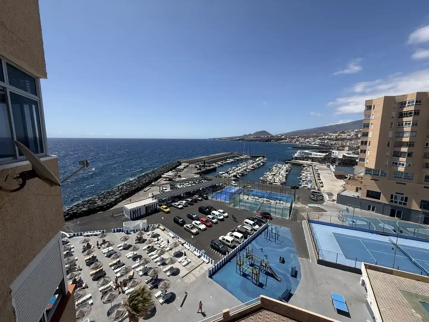 Vista exterior de Pis de lloguer en Candelaria amb Balcó