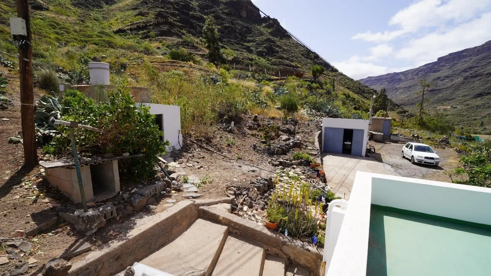 Vista exterior de Casa o chalet en venta en Mogán con Jardín privado, Terraza y Trastero