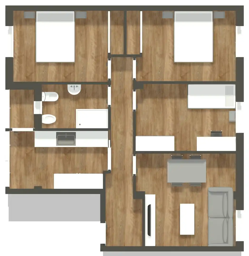 Wohnung zum Verkauf in Alameda - Mentidero - Teatro Falla