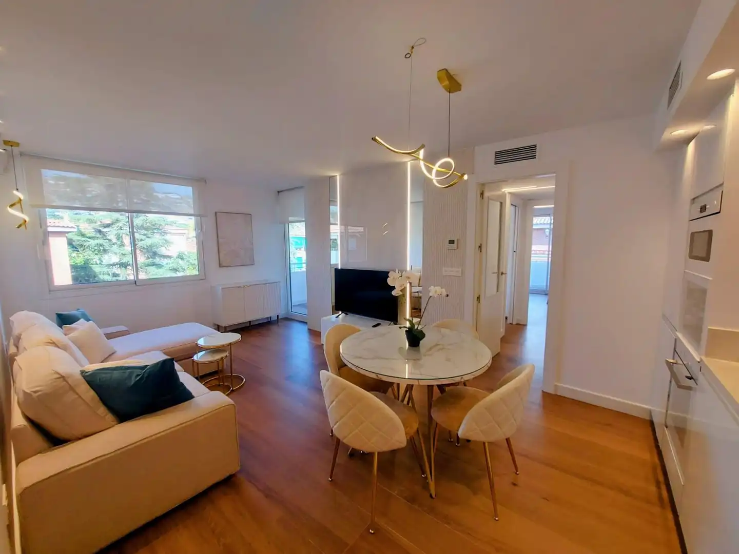 Wohnzimmer von Wohnung zur Miete in Granada mit Klimaanlage, Heizung und Möbliert