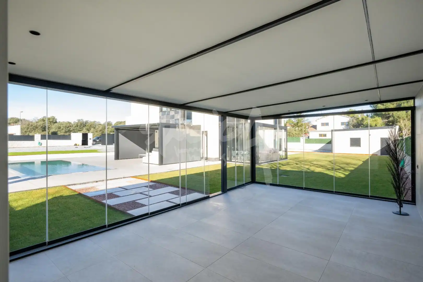 Terrassa de Casa o xalet en venda en Colmenarejo amb Calefacció, Jardí privat i Terrassa