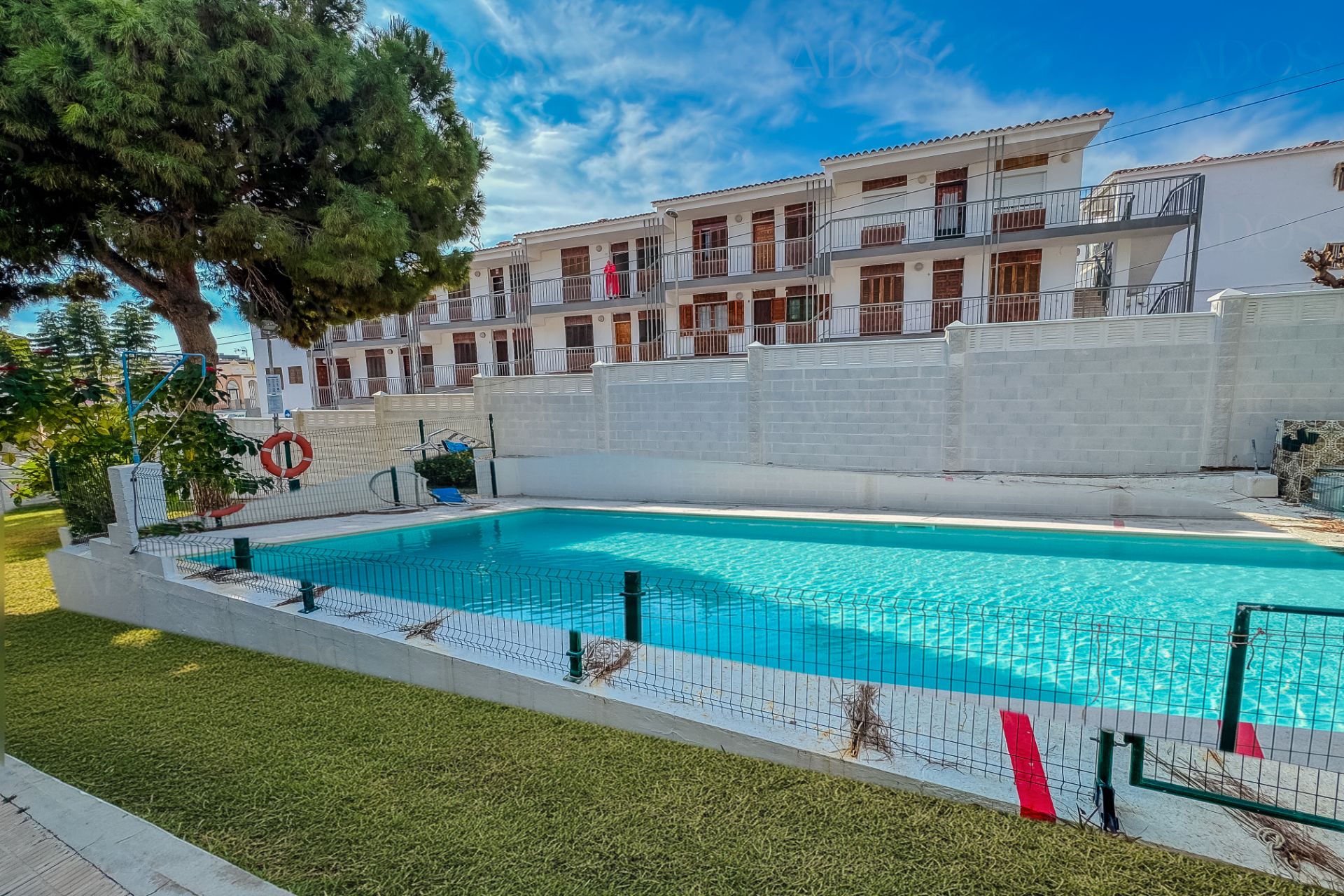 Swimming pool of Flat for sale in Roquetas de Mar  with Air Conditioner, Terrace and Community pool