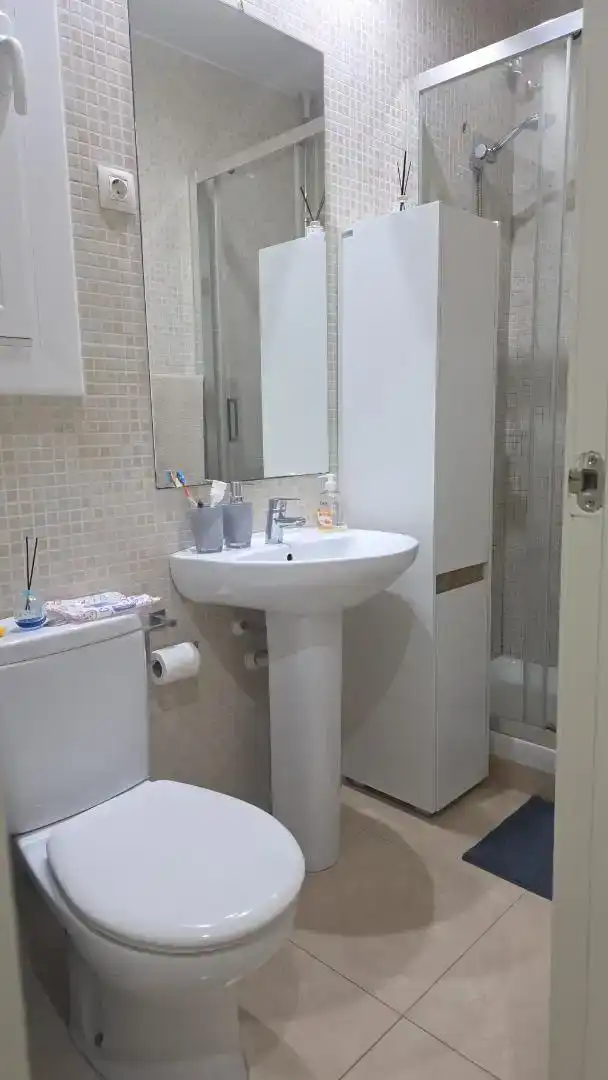 Badezimmer von Wohnung zur Miete in  Barcelona Capital
