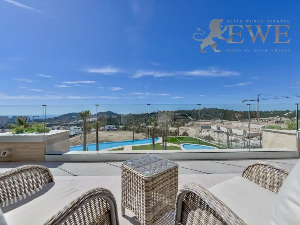 Apartamento con terraza en venta en Balcón de Finestrat - Terra Marina, imagen 20