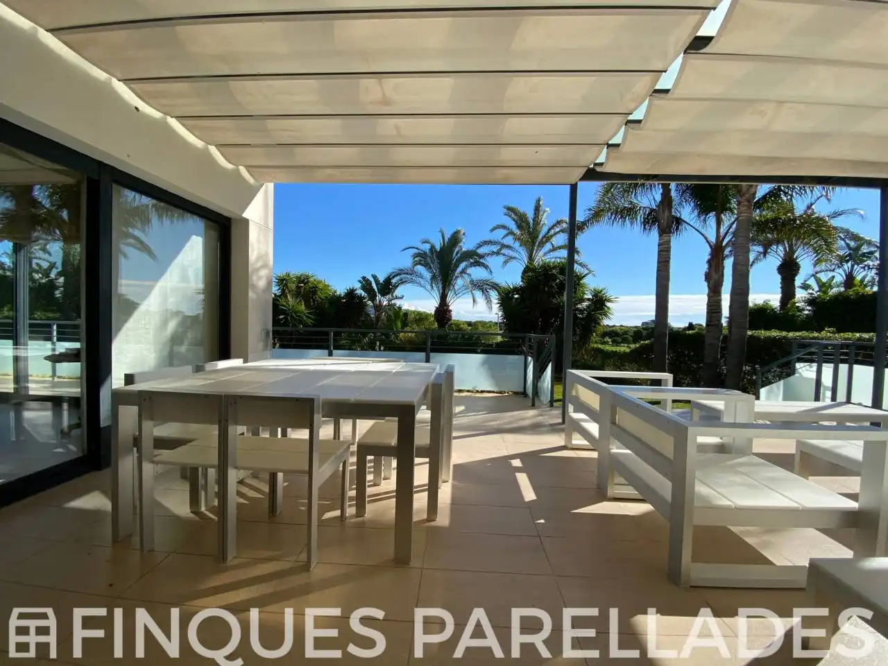 Terraza de Casa o chalet en venta en Sitges con Aire acondicionado, Calefacción y Jardín privado