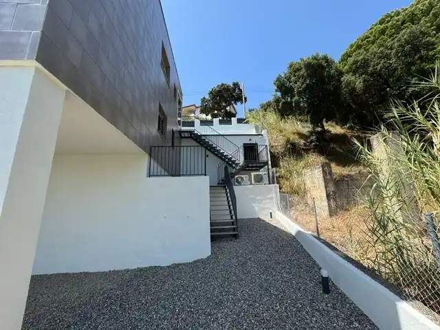 Exterior view of Houses for sale in Sant Cebrià de Vallalta  with Air Conditioner, Heating and Private garden