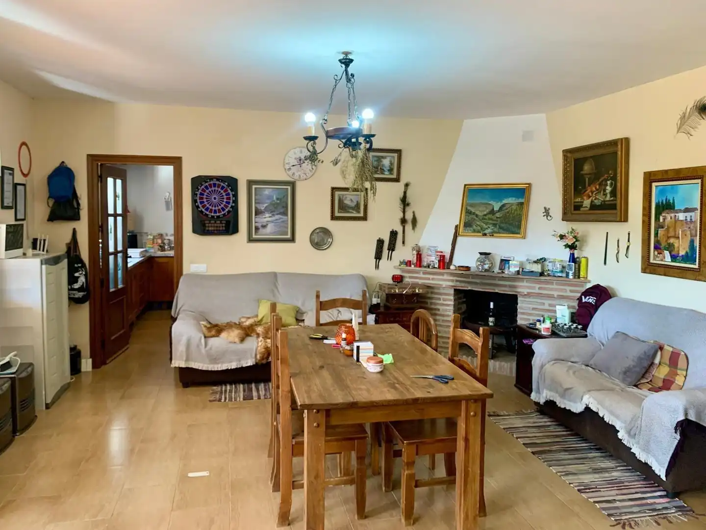 Comedor de Casa o chalet en venta en Canillas de Aceituno con Aire acondicionado, Jardín privado y Terraza