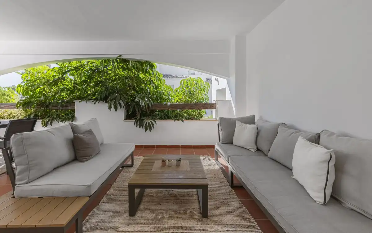 Terrassa de Planta baixa de lloguer en Nueva Andalucía