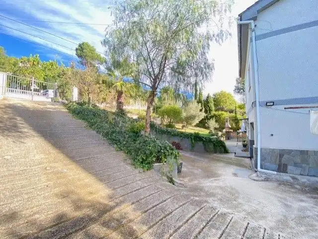 Vista exterior de Casa o chalet en venta en Vallirana con Calefacción, Jardín privado y Terraza