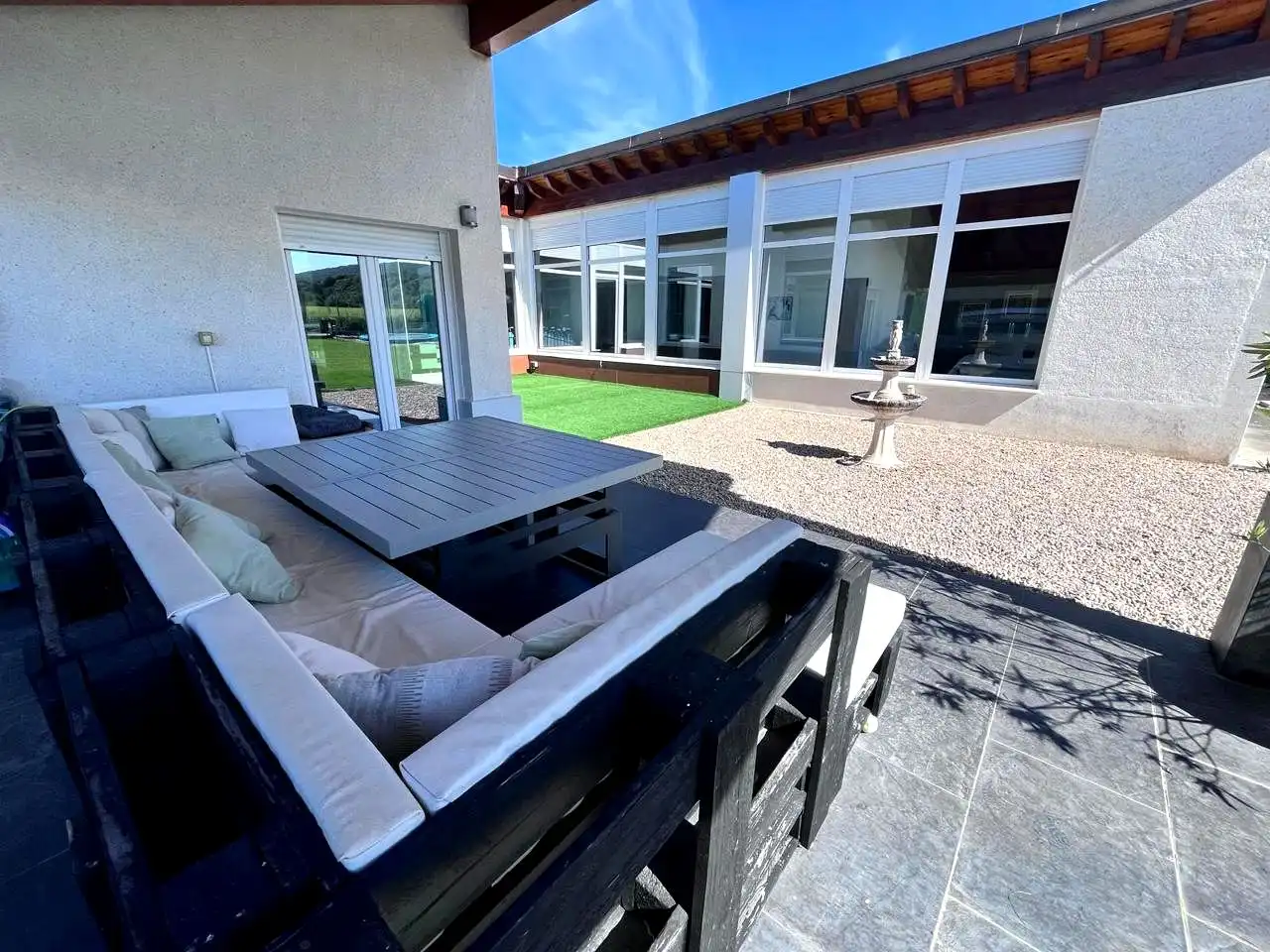 Terrassa de Casa o xalet en venda en Erriberagoitia / Ribera Alta amb Calefacció, Jardí privat i Terrassa