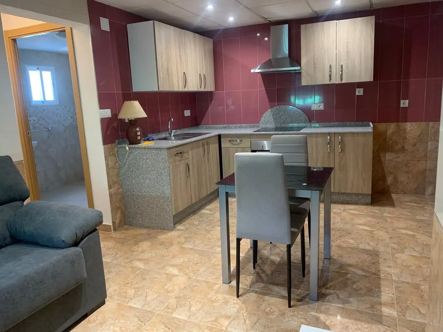 Cocina de Casa o chalet en venta en Molina de Segura con Aire acondicionado, Jardín privado y Amueblado
