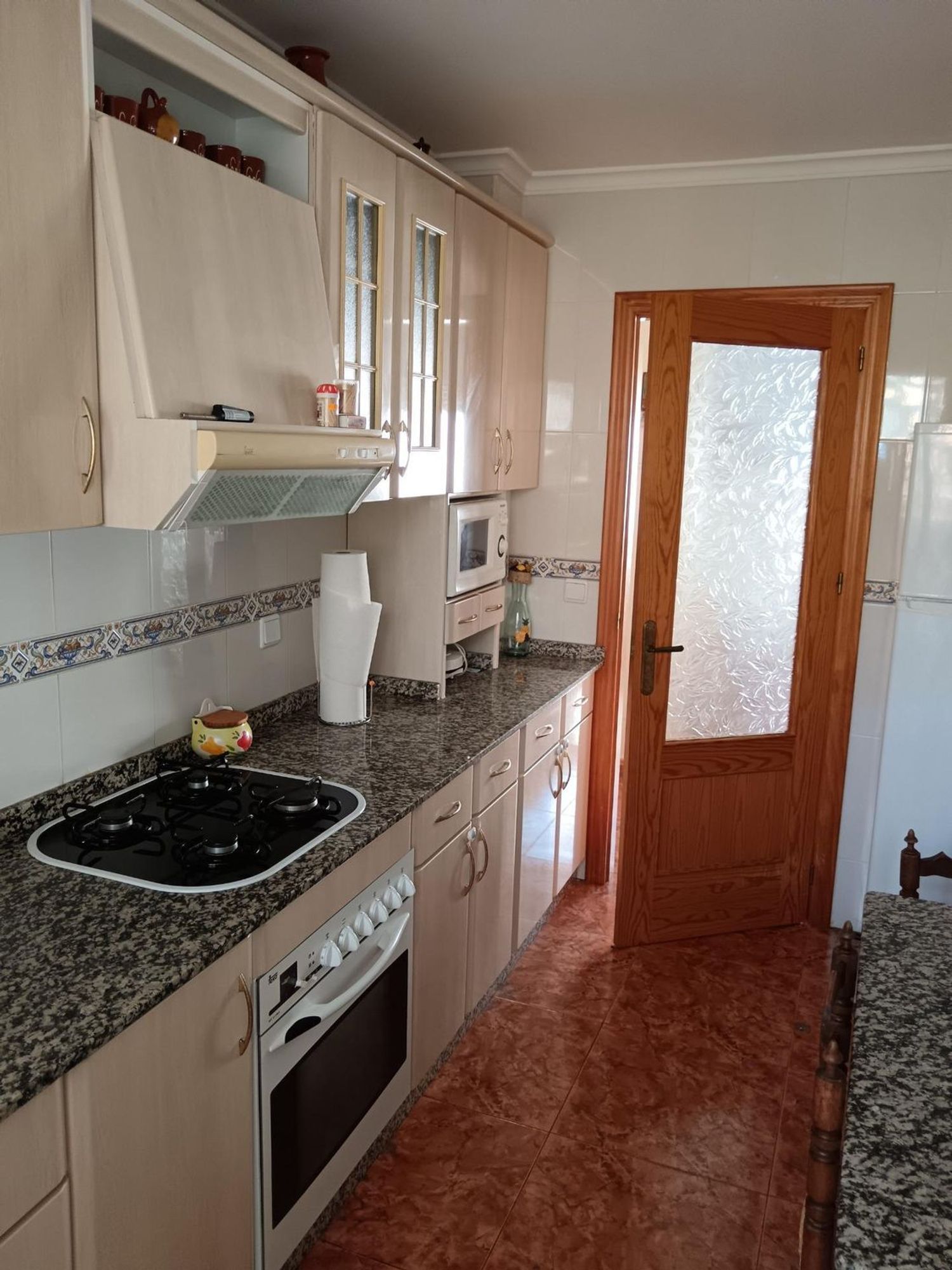 Kitchen of Flat for sale in Garrucha  with Terrace, Storage room and Furnished