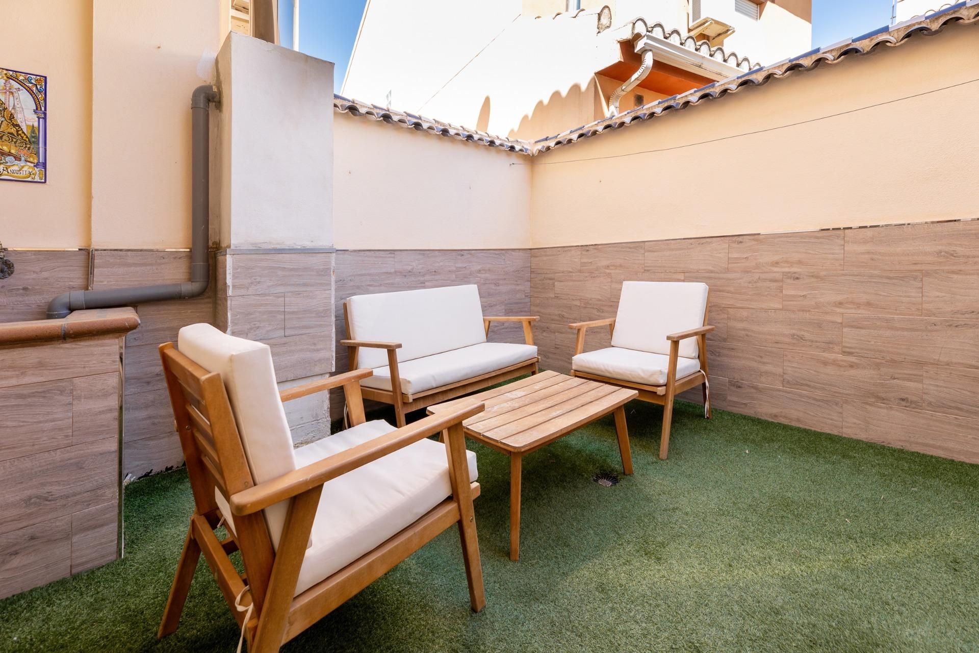 Terrace of Single-family semi-detached for sale in Armilla  with Air Conditioner, Heating and Storage room