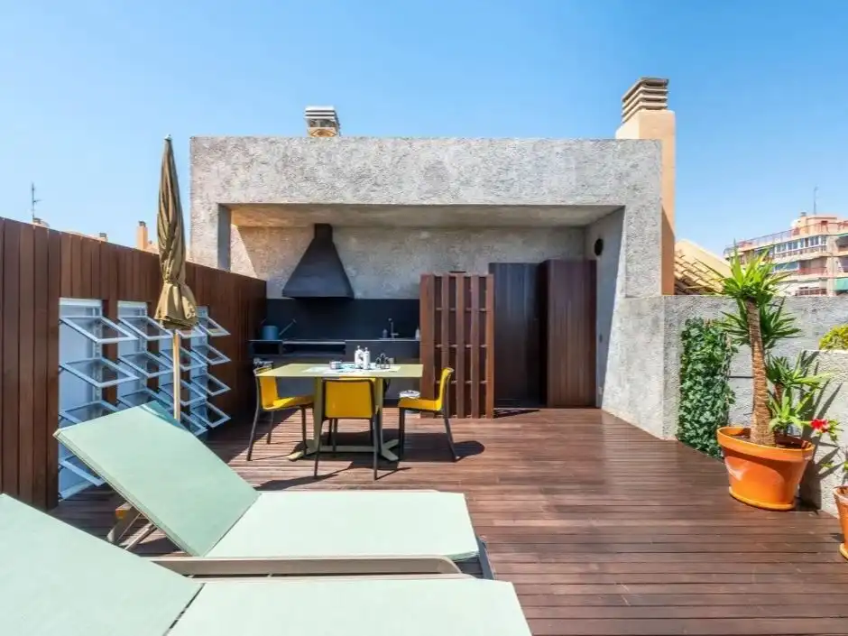 Terrassa de Àtic en venda en Alicante / Alacant amb Terrassa i Balcó
