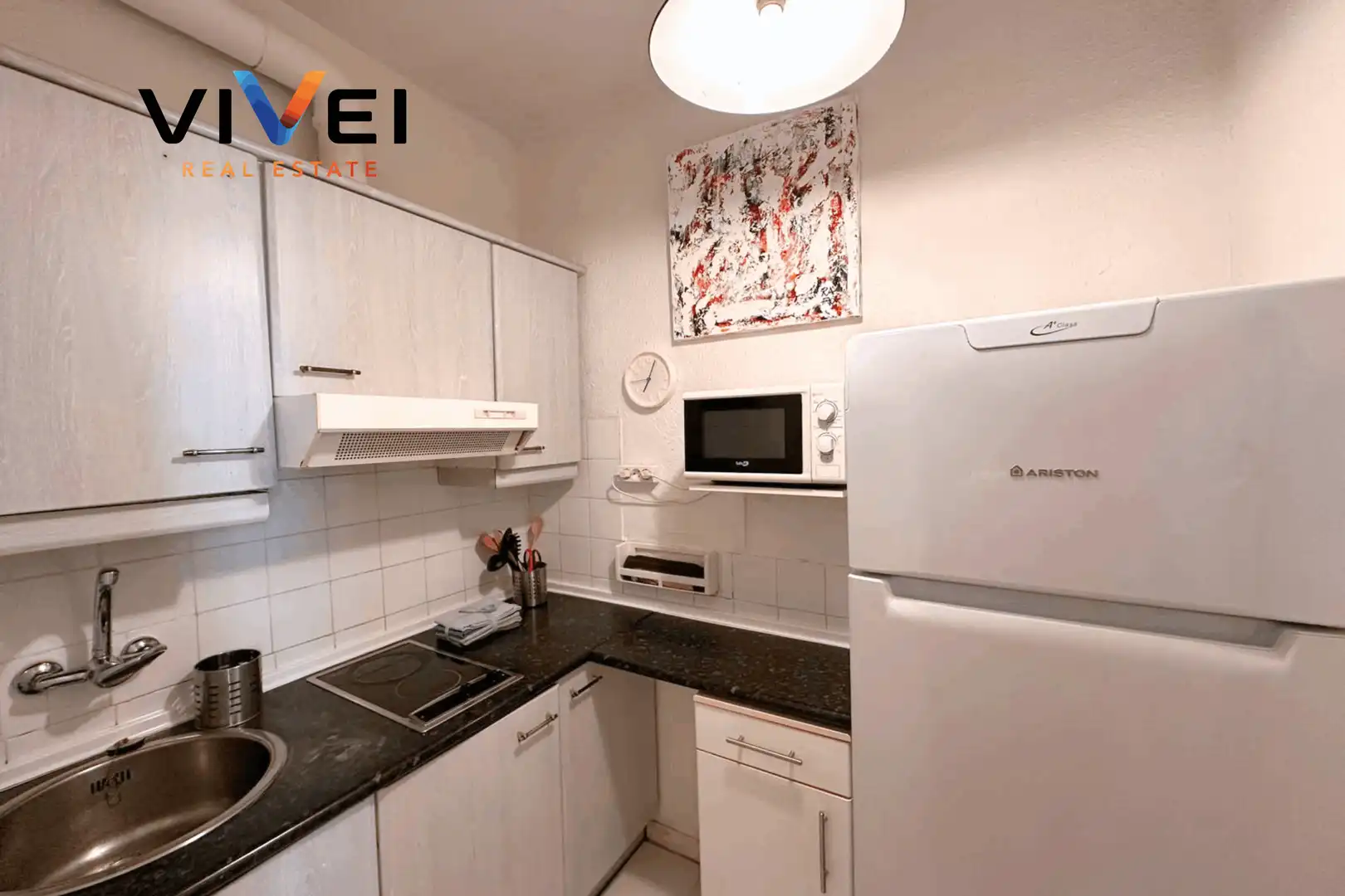 Cocina de Piso de alquiler en Madrid con Aire acondicionado