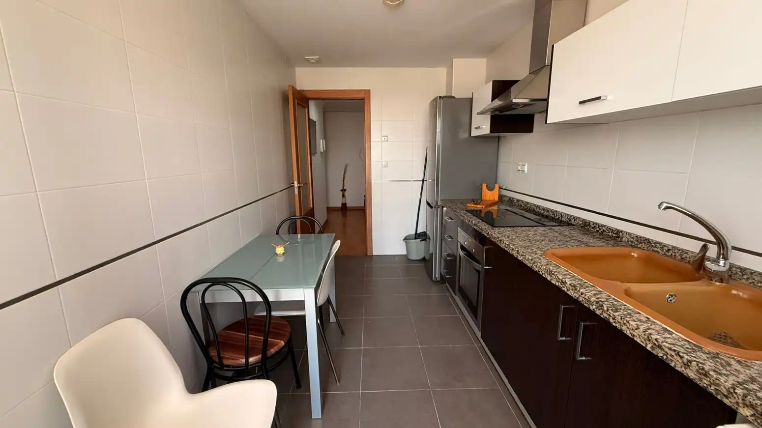 Küche von Wohnung zur Miete in Sagunto / Sagunt mit Klimaanlage und Möbliert