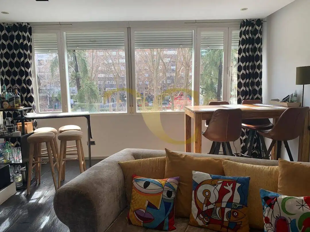 Sala de estar de Piso de alquiler en Madrid con Aire acondicionado y Calefacción