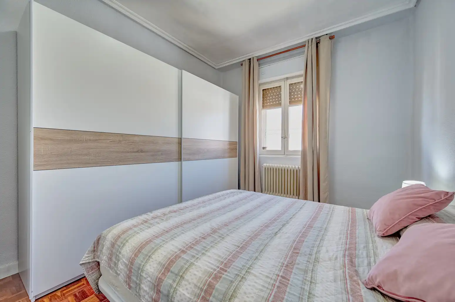 Bedroom of Flat for sale in Burlada / Burlata  with Heating and Parquet flooring