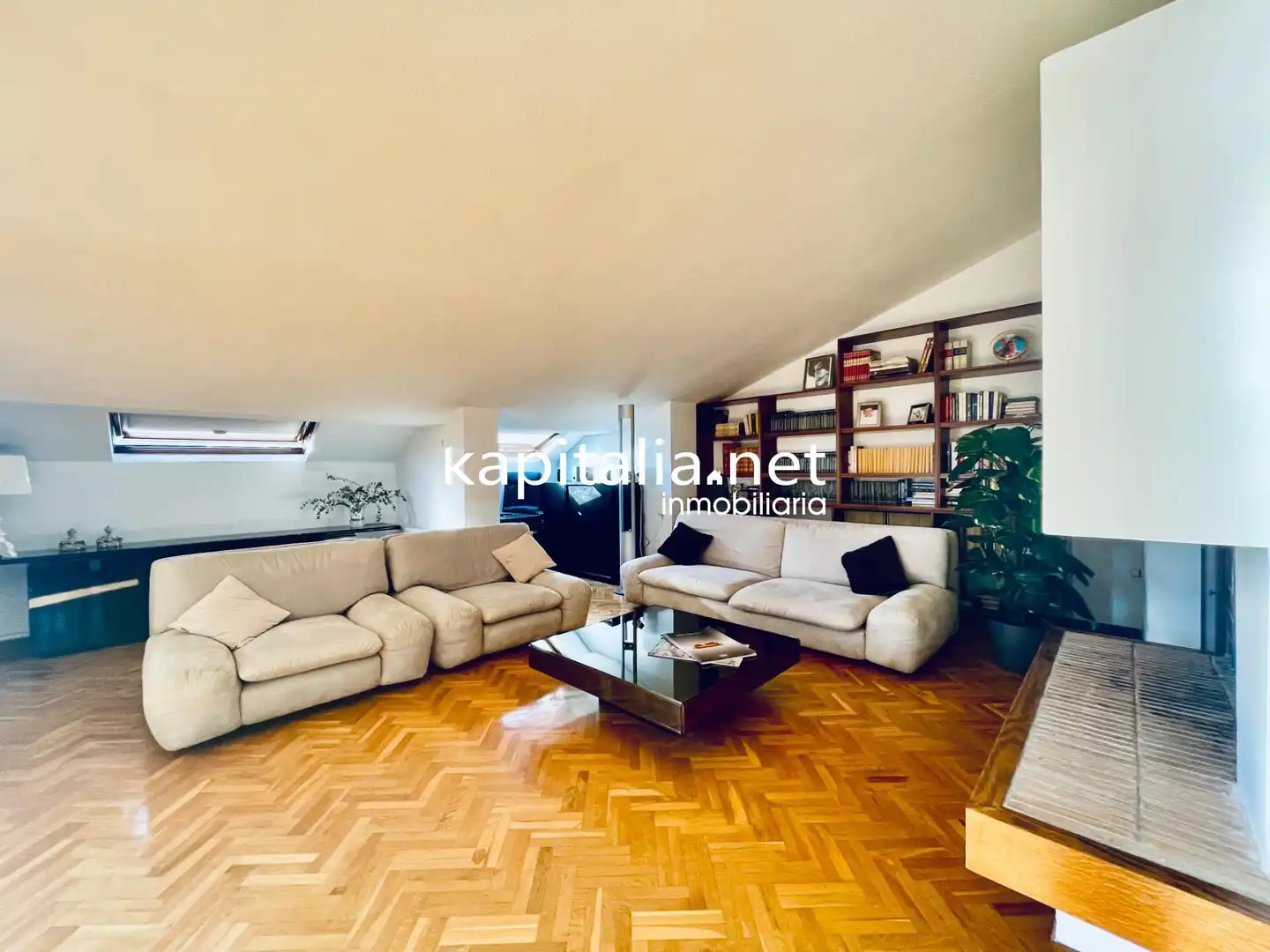Sala de estar de Ático en venta en Alcoy / Alcoi con Aire acondicionado, Calefacción y Terraza