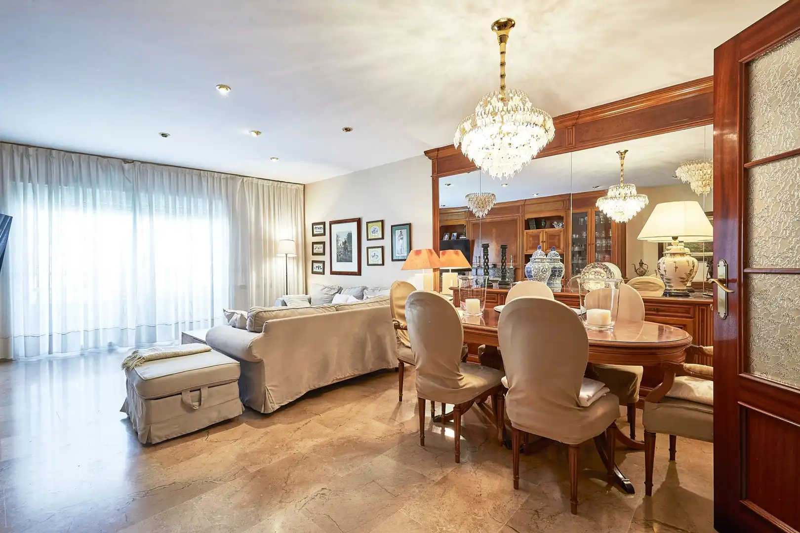 Living room of Detached homes for sale in Badalona  with Air Conditioner, Heating and Terrace