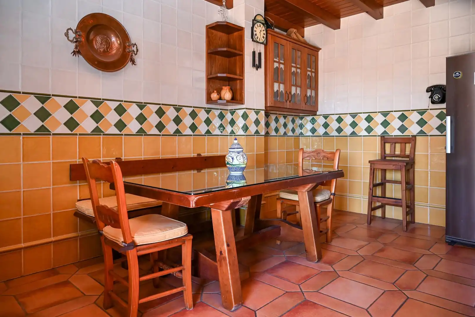 Dining room of Country homes for sale in Mijas  with Air Conditioner, Heating and Terrace