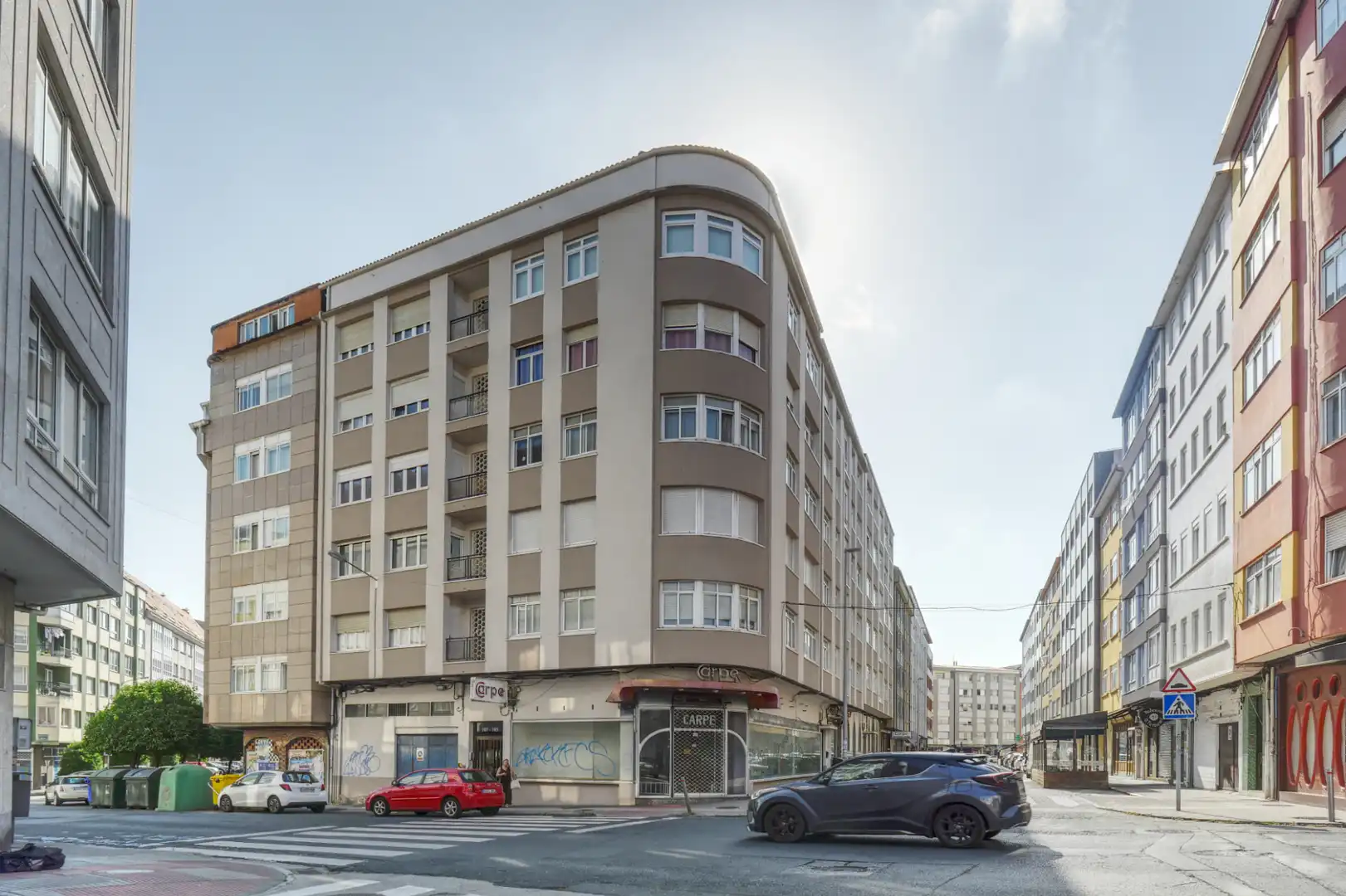 Vista exterior de Pis en venda en Ferrol amb Calefacció, Moblat i Forn