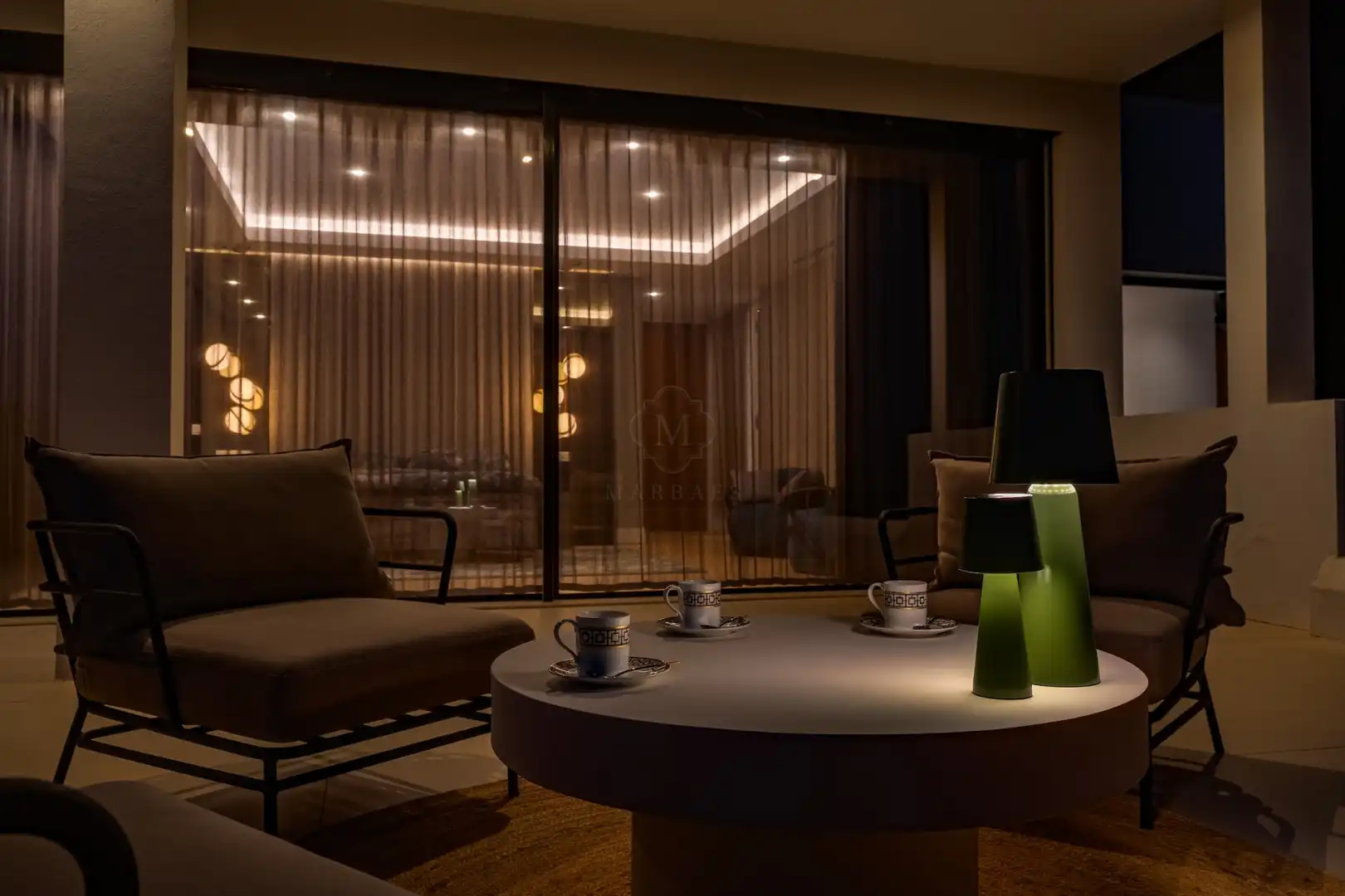 Living room of Houses for sale in Marbella  with Air Conditioner, Heating and Private garden