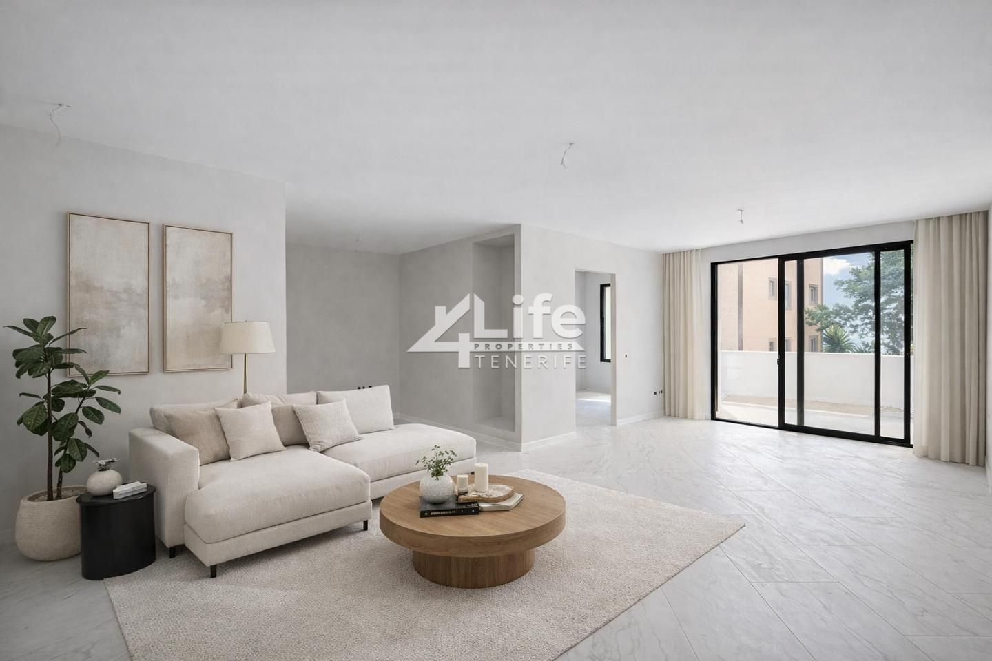 Living room of Flat for sale in Adeje  with Air Conditioner, Terrace and Storage room