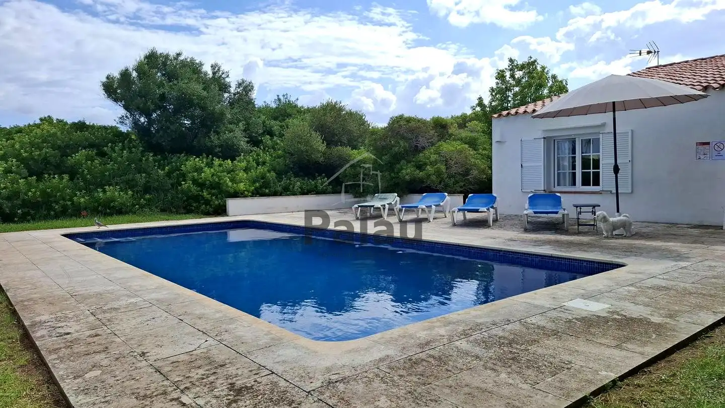 Casa amb piscina en venda a Sant Climent - Es Canutells
